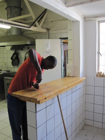 cocina en Namibia después de la renovación 1