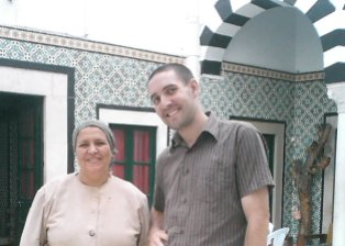 intercambio con Fatma en Túnez