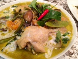 curry verde tailandés - green thai curry